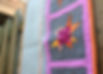 Wonky Stars Quilt in Pink and Orange
