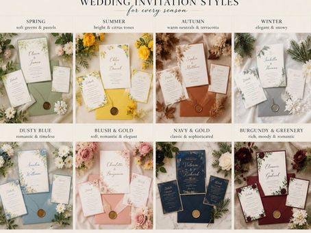 How to Choose a Wedding Stationery Style That Suits Your Day