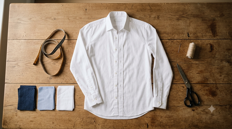 Camisa sob medida online