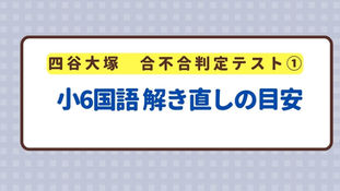 202404_小６合不合判定テスト_解き直しの目安