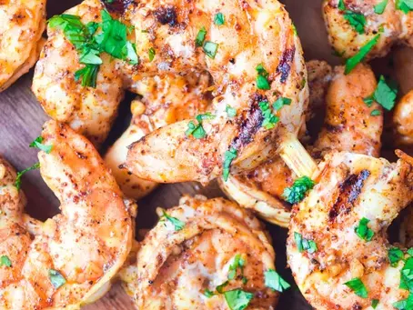 Chile Lime Shrimp Skewers