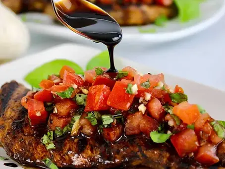Grilled Bruschetta Chicken