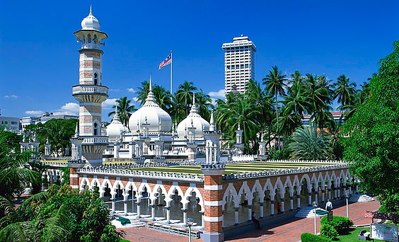 (3) Masjid Jamek, Oldest Mosque Kuala Lu