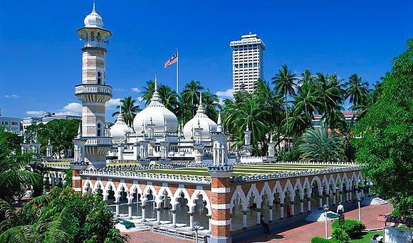 (3) Masjid Jamek, Oldest Mosque Kuala Lu