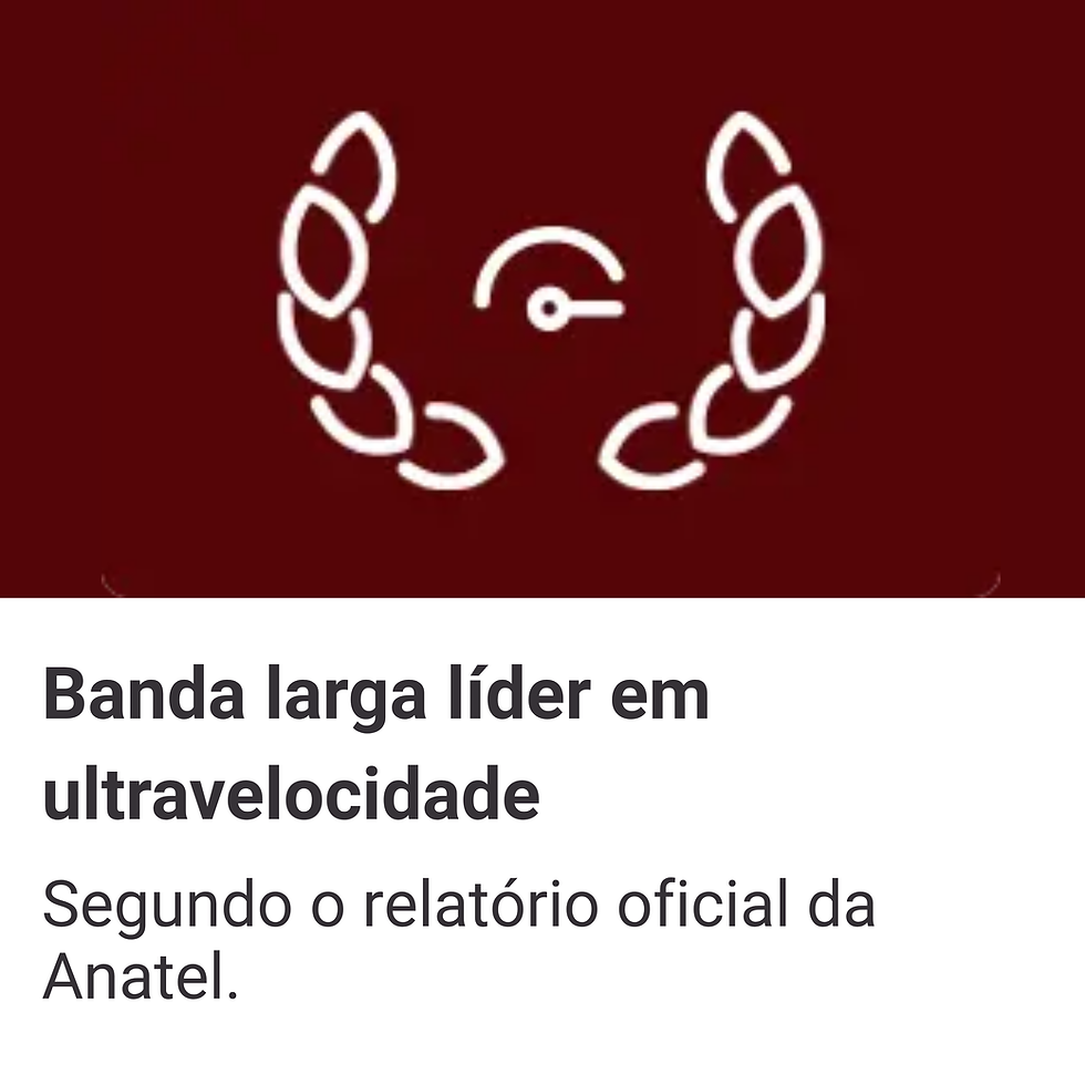 Banda larga líder em ultravelocidade