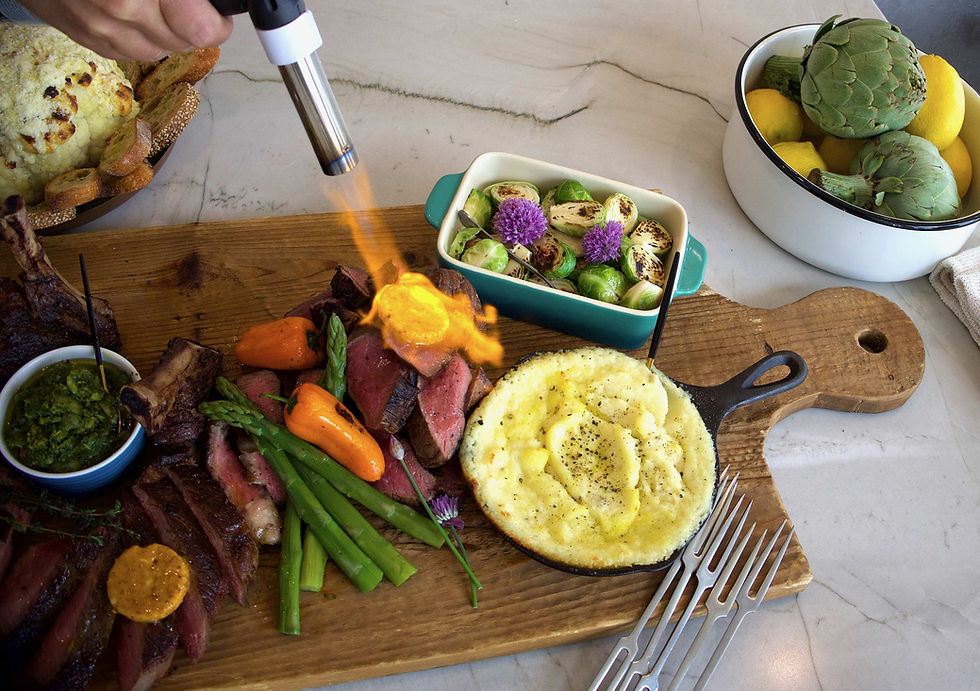 Prime steakhouse dinners.