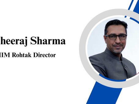 Dheeraj Sharma is transforming IIM Rohtak with inclusive leadership