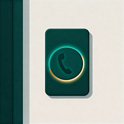 Konstantin_Klima_Elegant_flat_illustration_of_a_discreet_call_button_glowing_softl_ca7a9ed