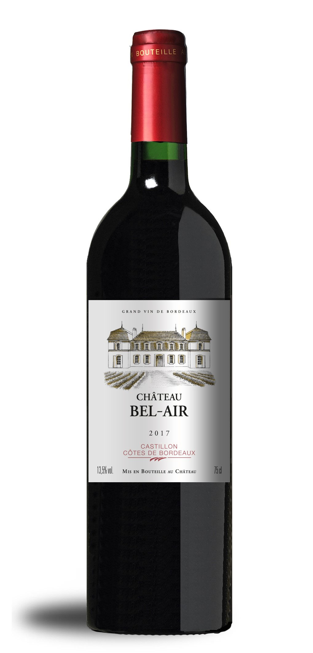 Château Bel-Air rouge 2017 AOC Castillon côtes de Bordeaux