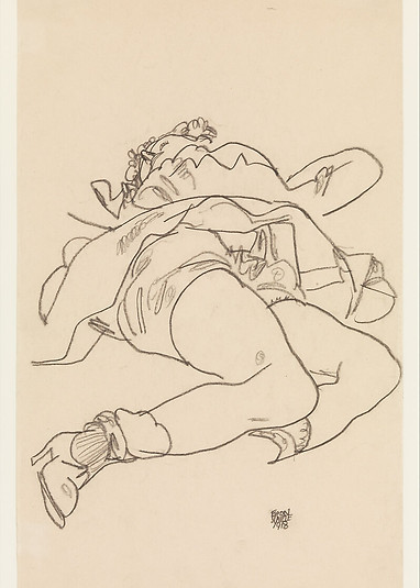 Egon Schiele Drawing