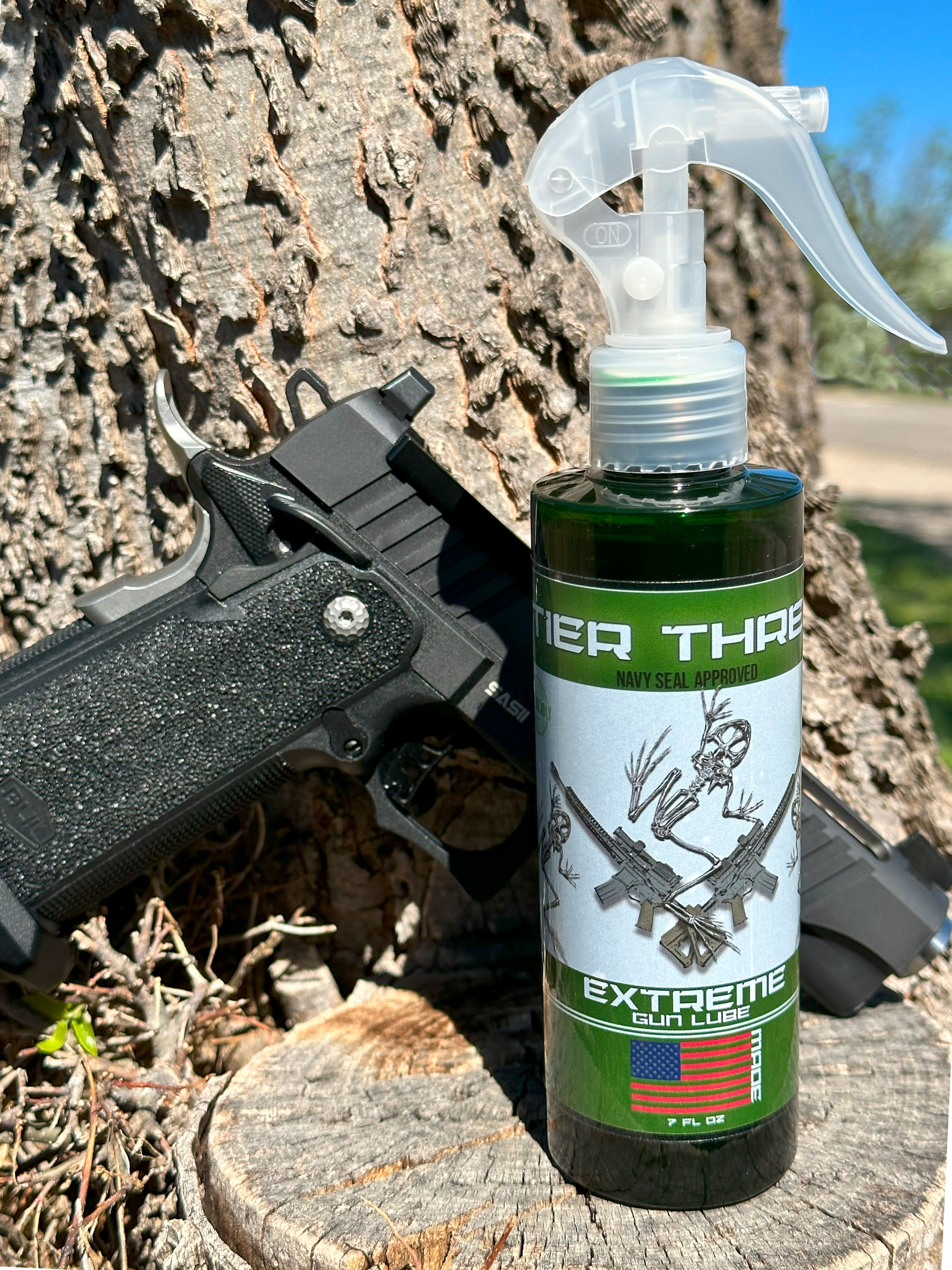 7 Oz Tier Three Gun Lube Spray (Lube & Cleaner)
