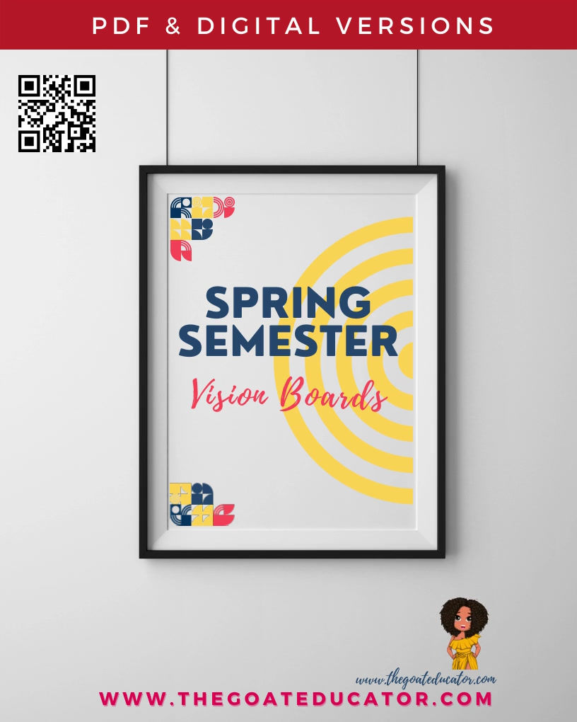 Thumbnail: Spring Semester Vision Boards - One-Pagers