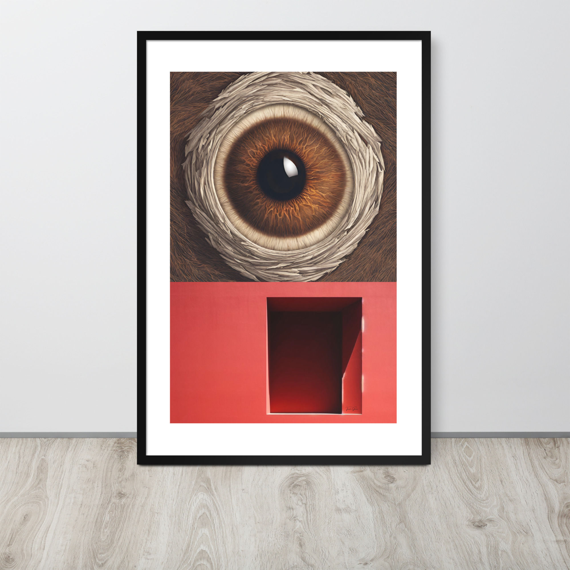 Framed poster -An Inexorable Mind