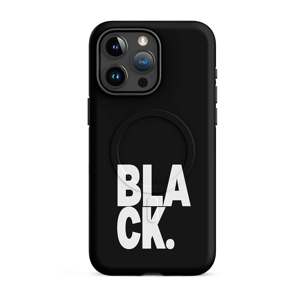 Thumbnail: MagSafe® tough case for iPhone® -Black.