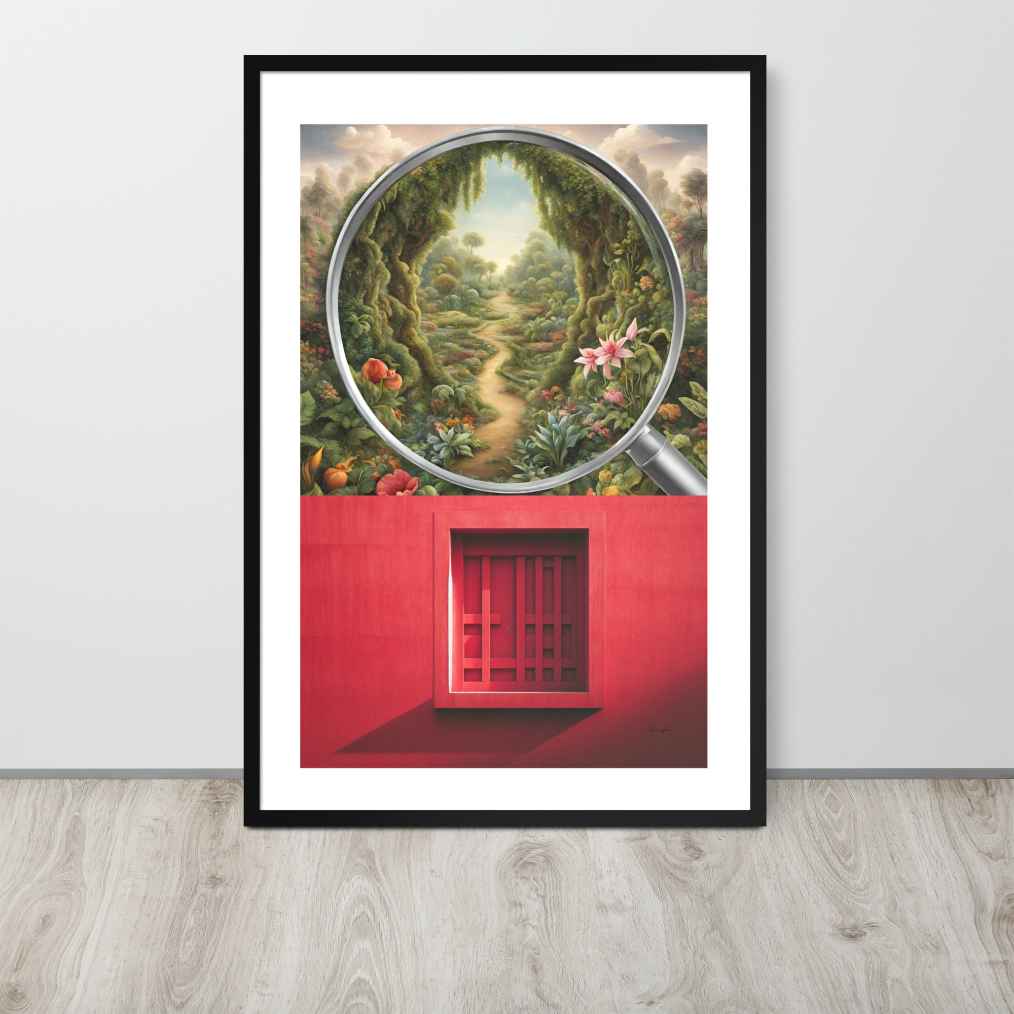 Framed poster -Searchin'