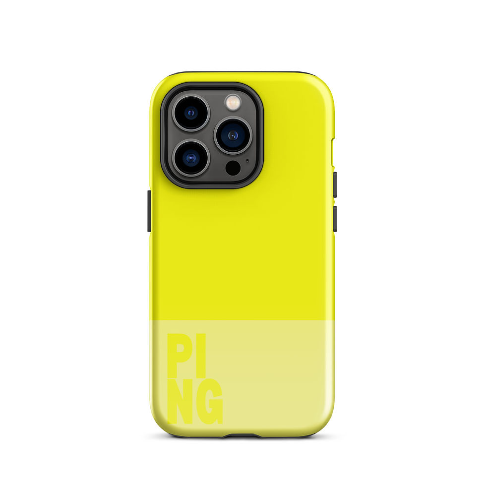 Thumbnail: Tough Case for iPhone® -PING