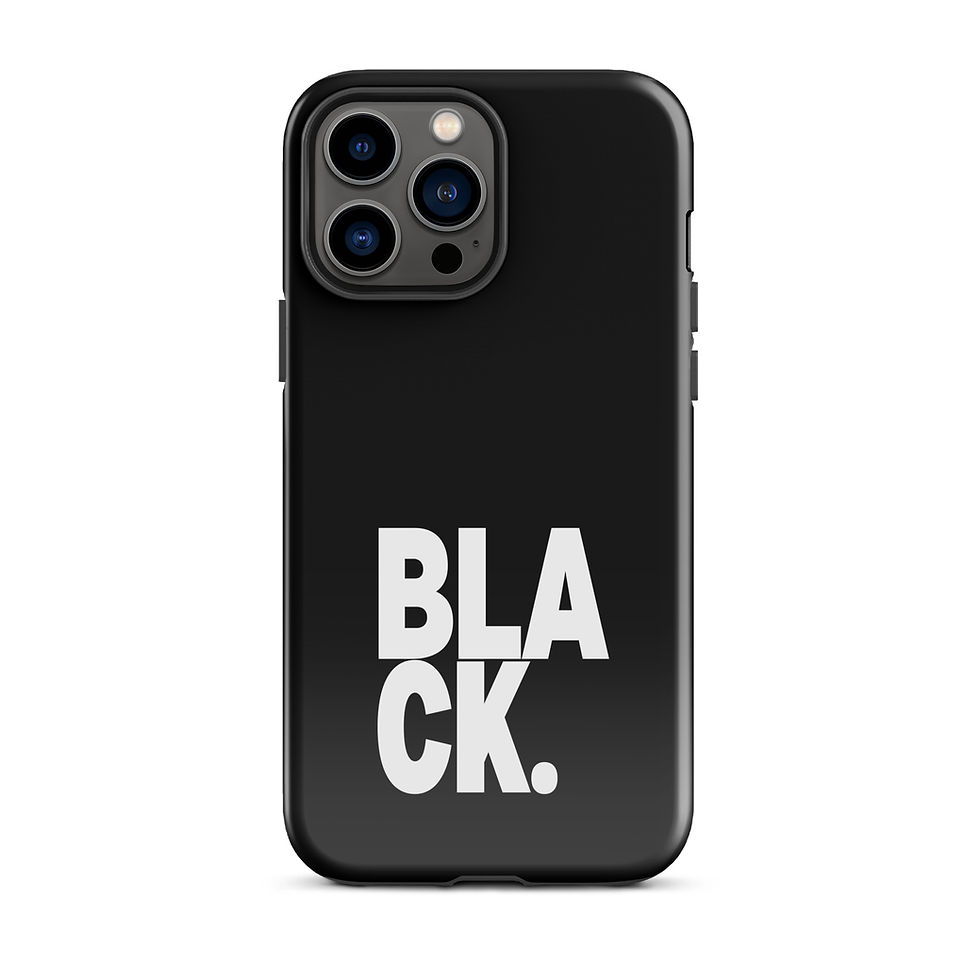 Thumbnail: Tough Case for iPhone® -Black.