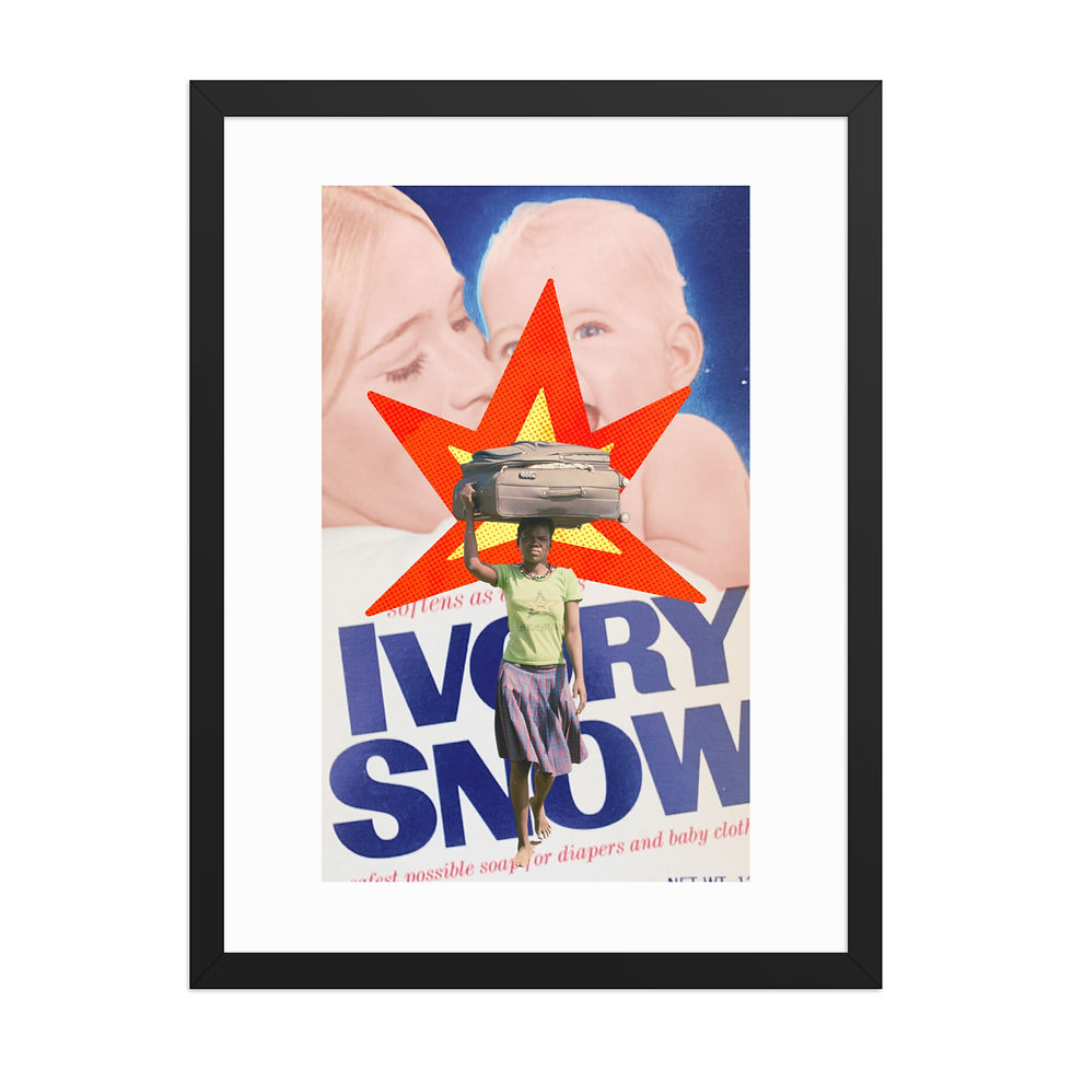 Thumbnail: Framed poster -A Woman Holds the Knife at the Sharp End