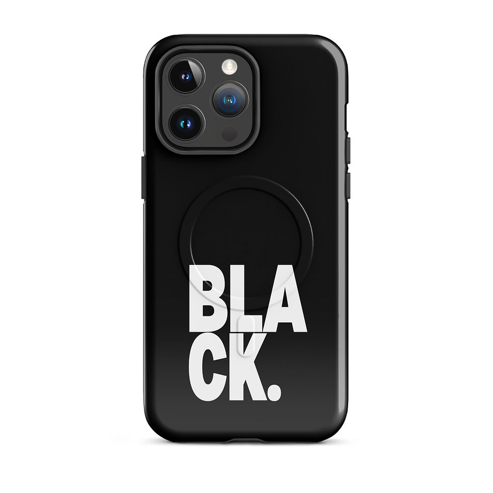 Thumbnail: MagSafe® tough case for iPhone® -Black.