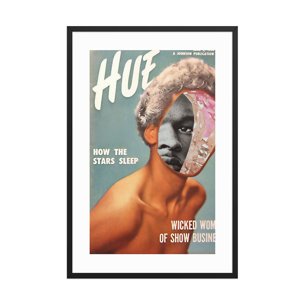 Thumbnail: Framed poster -Untitled
