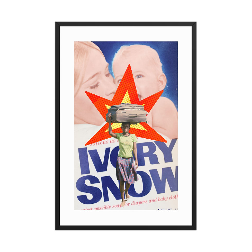 Thumbnail: Framed poster -A Woman Holds the Knife at the Sharp End