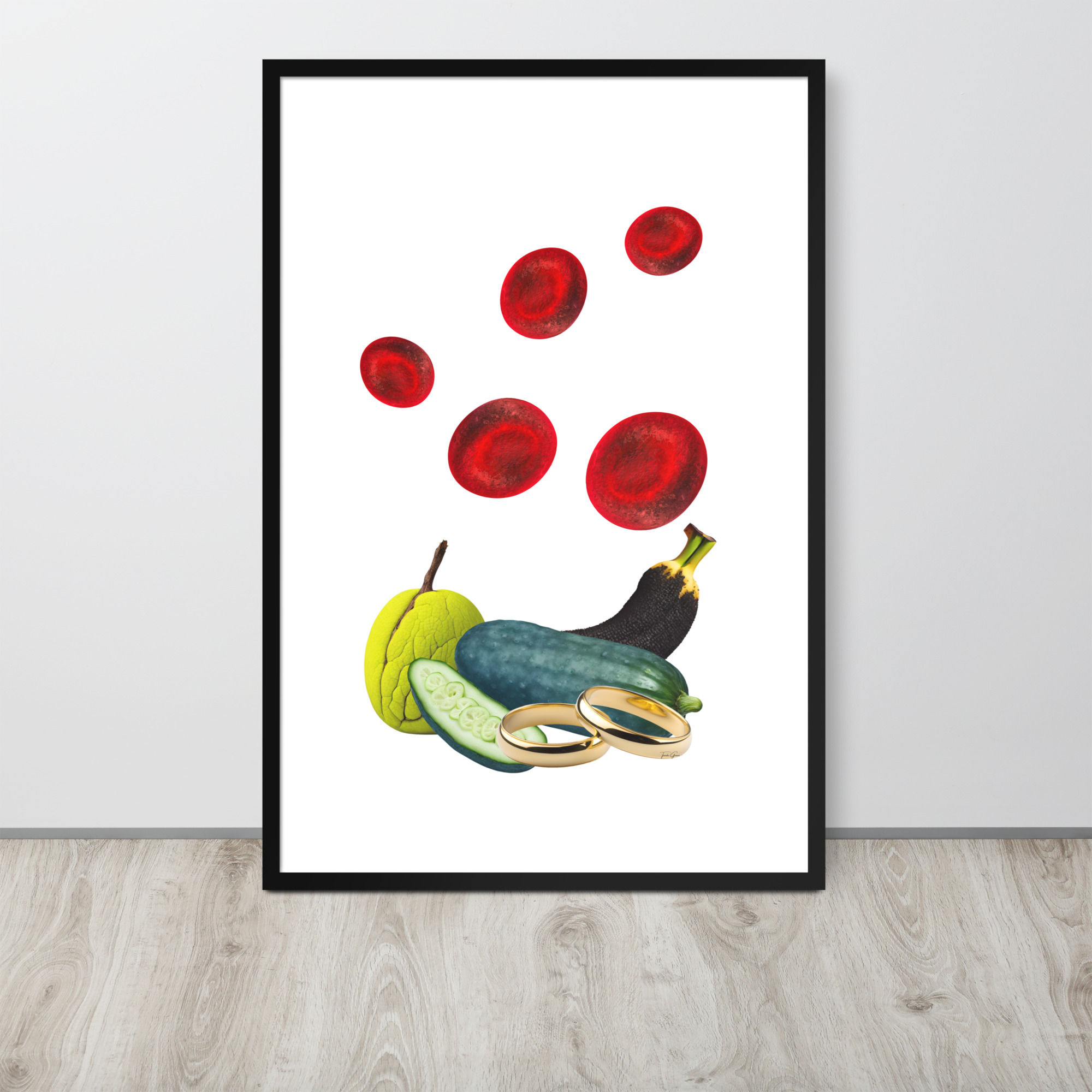 Framed poster -Strange Fruit: Sean