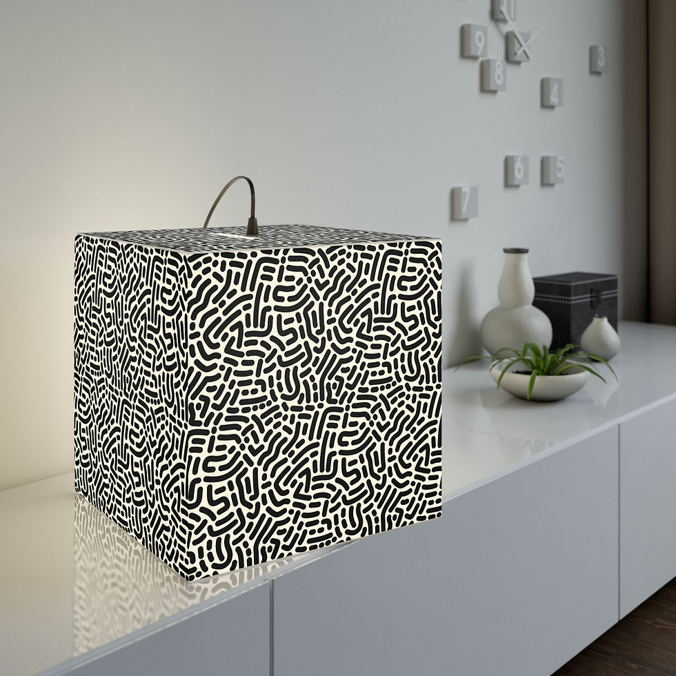 Thumbnail: Light Cube Lamp -Labyrinth 