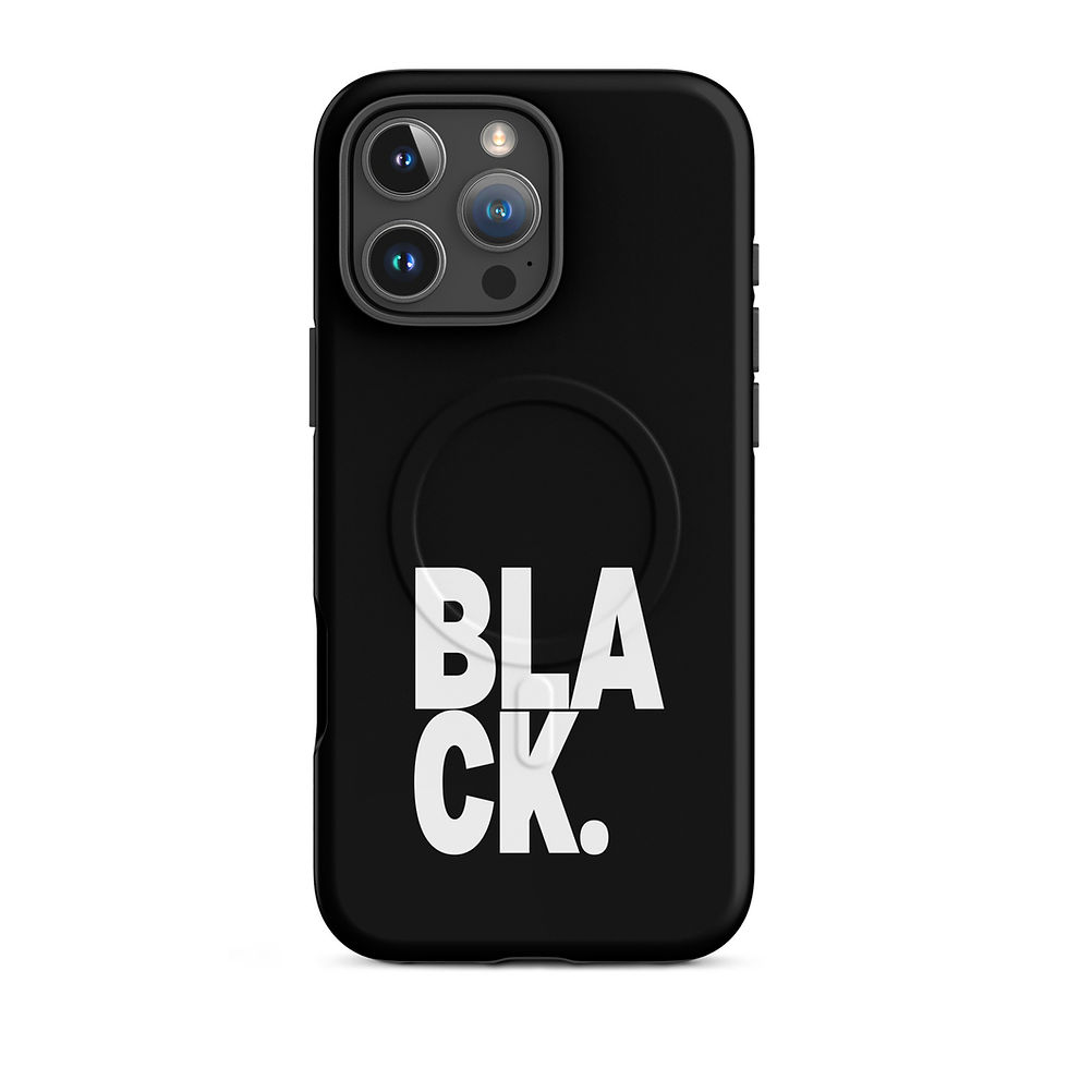 Thumbnail: MagSafe® tough case for iPhone® -Black.