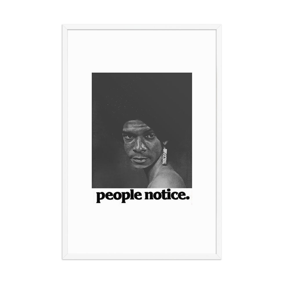 Thumbnail: Framed poster -Untitled 