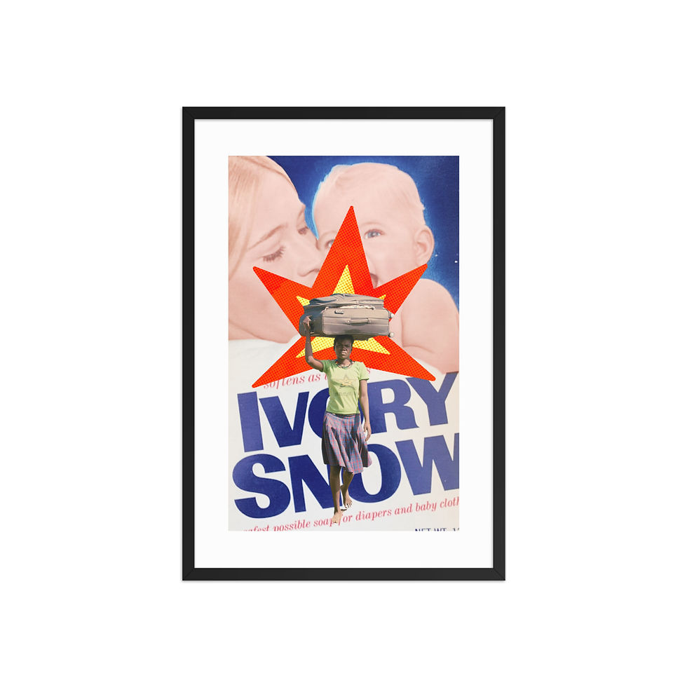 Thumbnail: Framed poster -A Woman Holds the Knife at the Sharp End