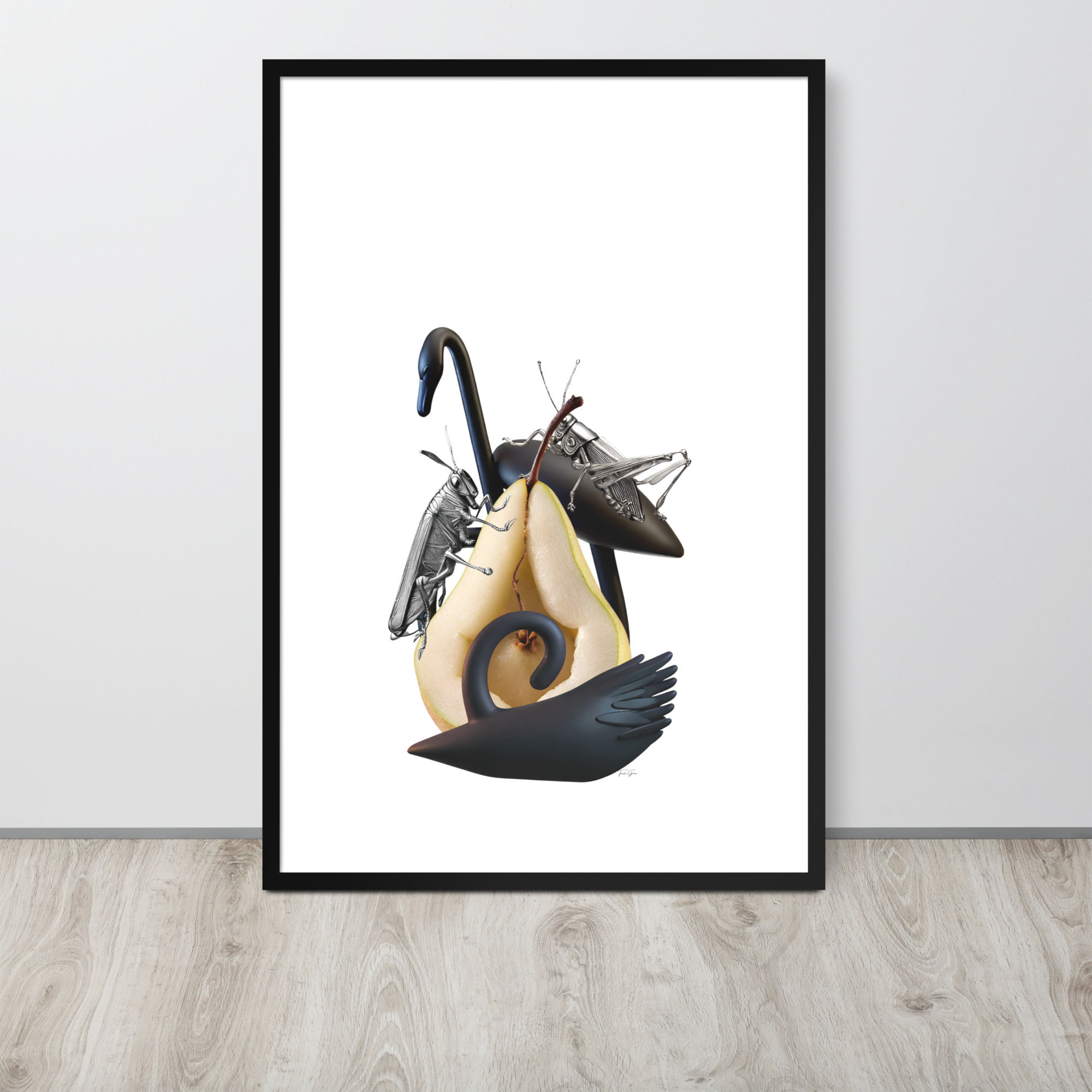 Framed poster -Perfectly Human