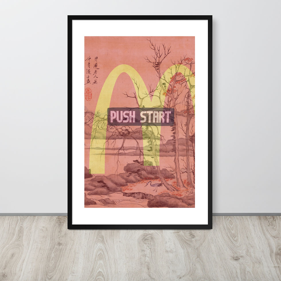 Framed poster -War Games: The Legacy