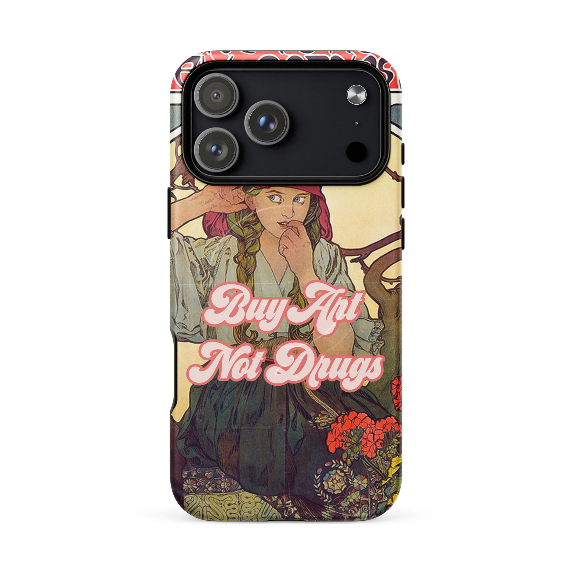 MagSafe® tough case for iPhone® -Buy Art Not Drugs