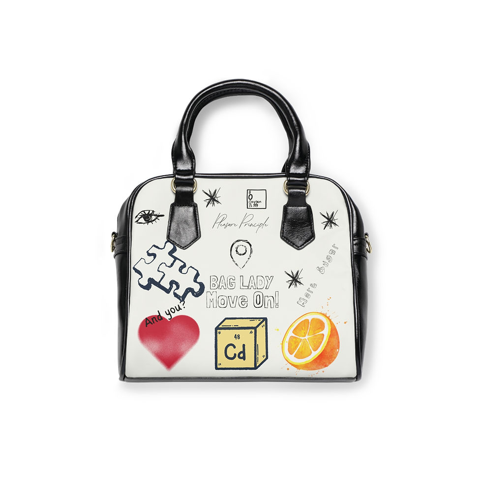 Shoulder Handbag -Sketchified