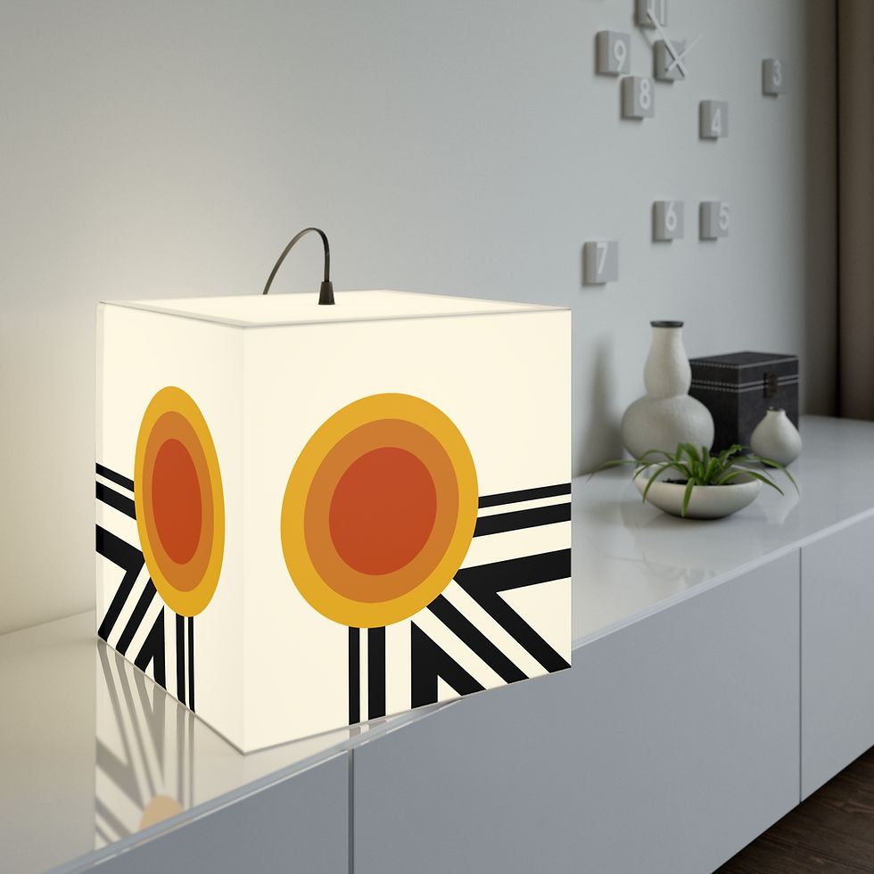 Thumbnail: Light Cube Lamp -Towards the Light of the Sun 