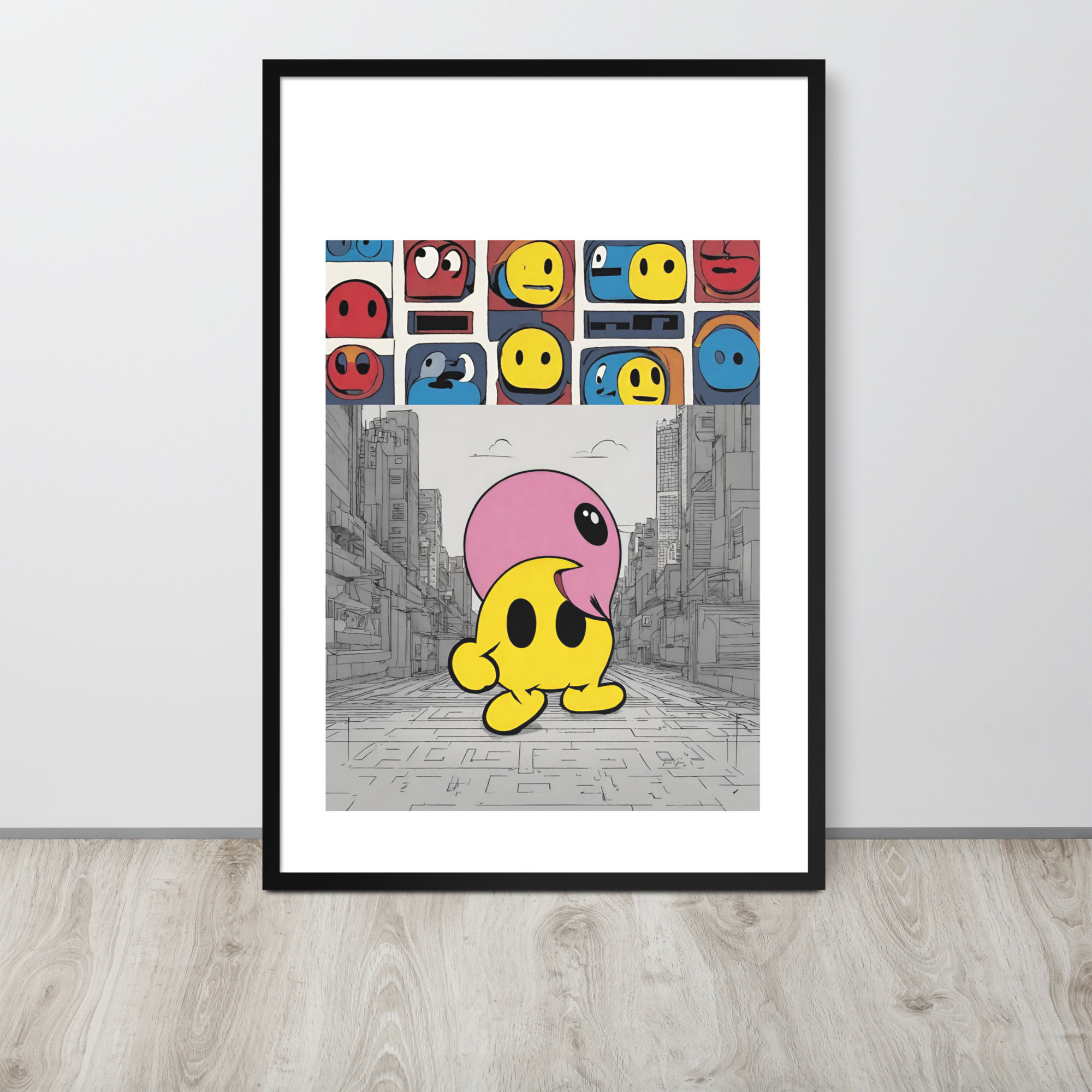 Framed poster -To Not Give A Fuck