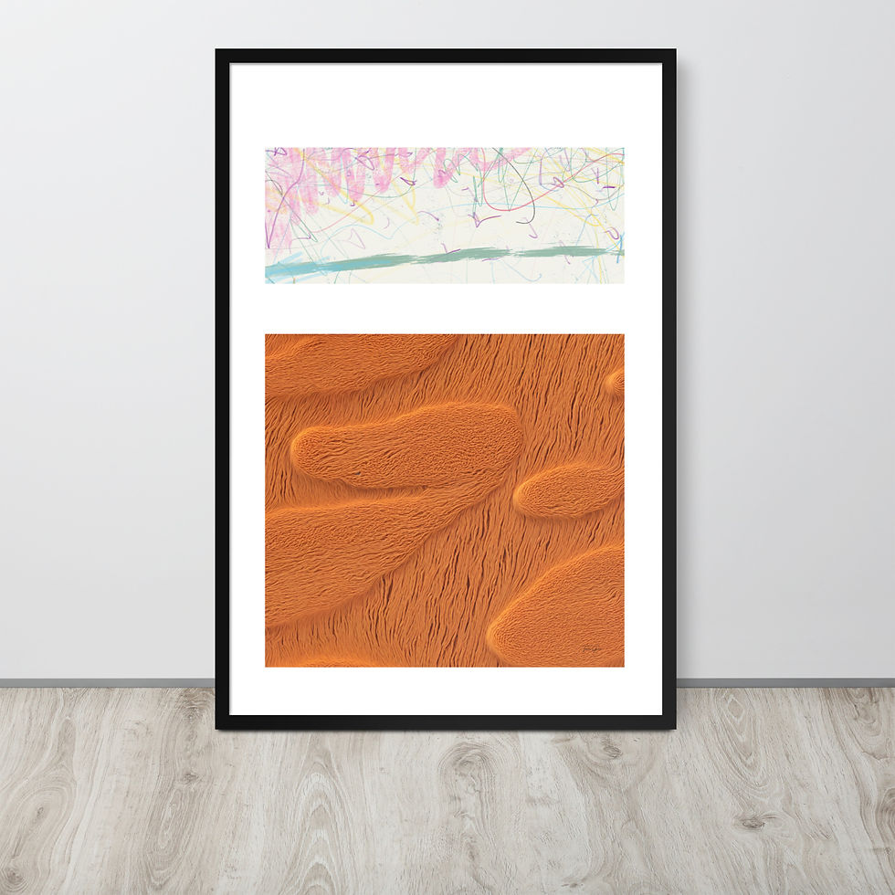 Framed poster -Trust Instinct #2