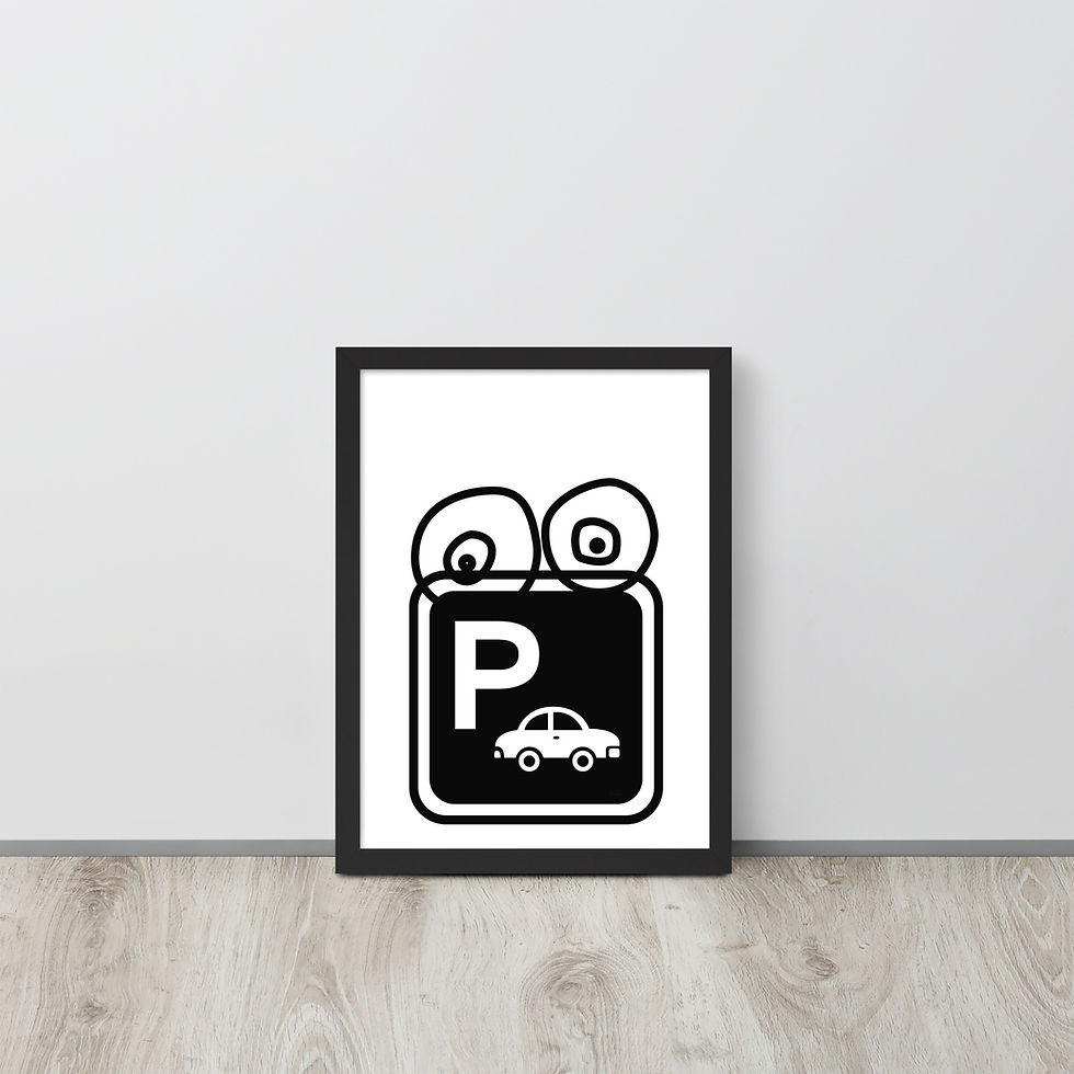 Thumbnail: Framed poster -Pull Up 