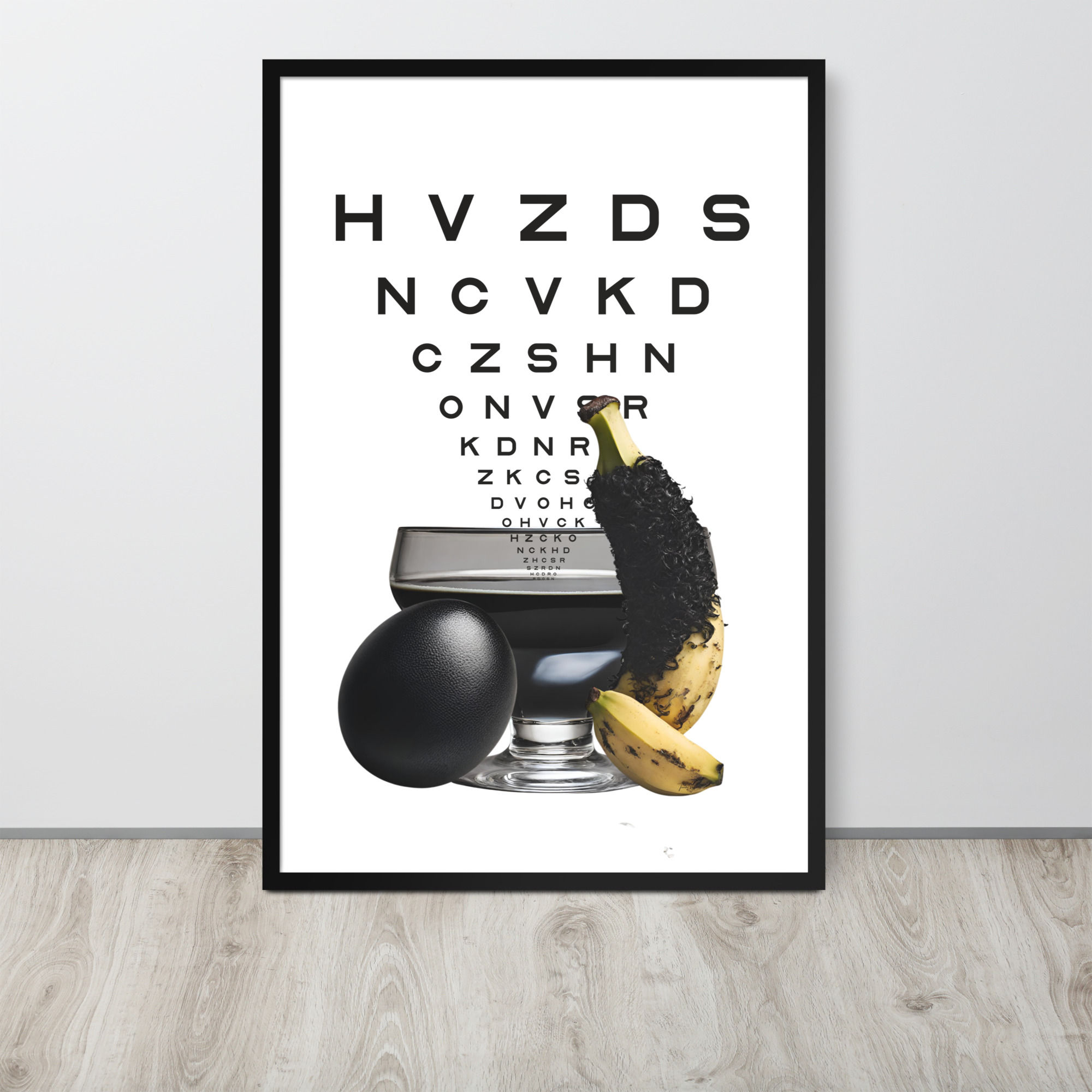 Framed poster -Hindsight: Dickmatized