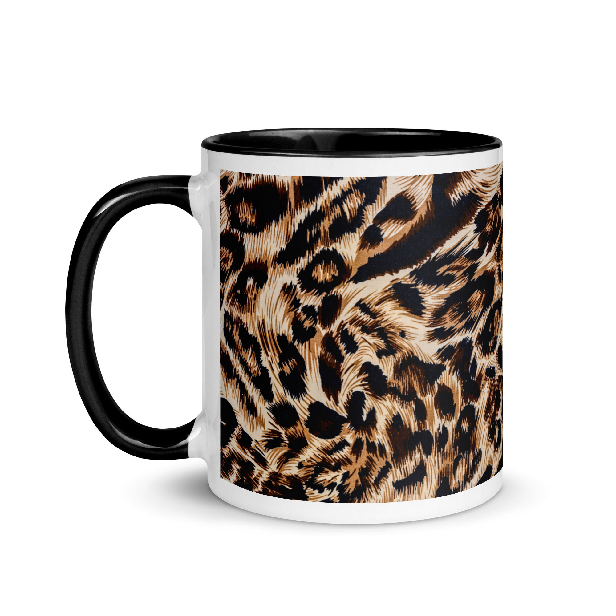 Mug with Color Inside -The Feline #2