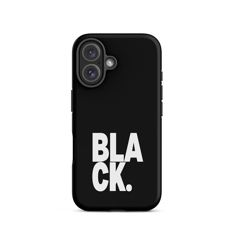 Thumbnail: Tough Case for iPhone® -Black.
