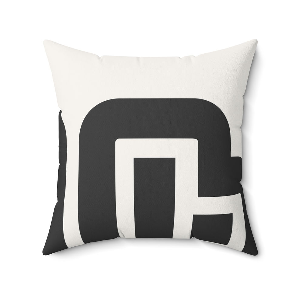 Thumbnail: Faux Suede Square Pillow -Find A Way 