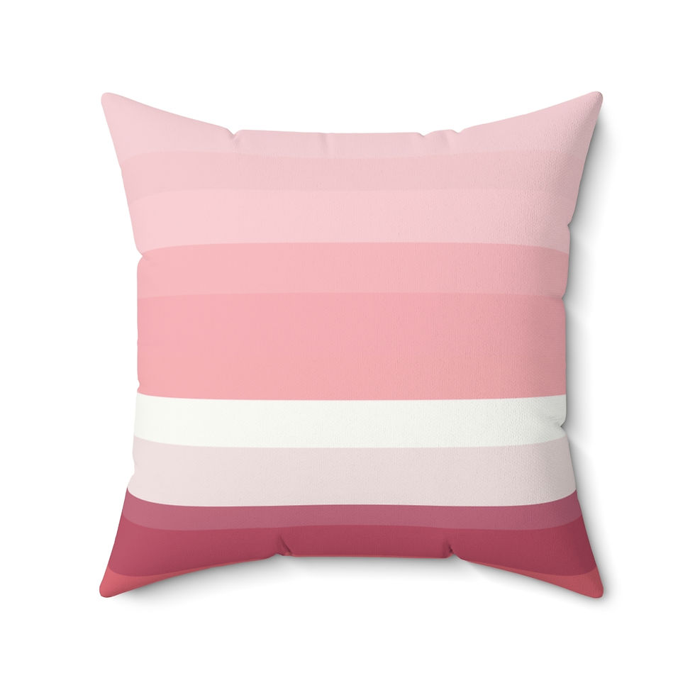 Faux Suede Square Pillow -Elation #2