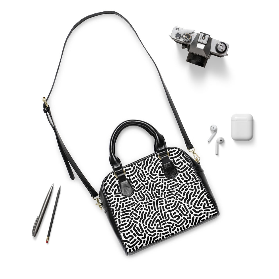 Thumbnail: Shoulder Handbag -Labyrinth 