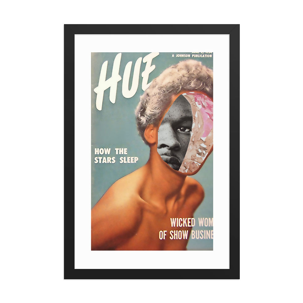 Thumbnail: Framed poster -Untitled