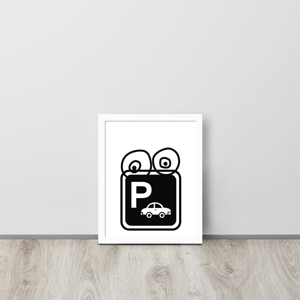 Thumbnail: Framed poster -Pull Up 