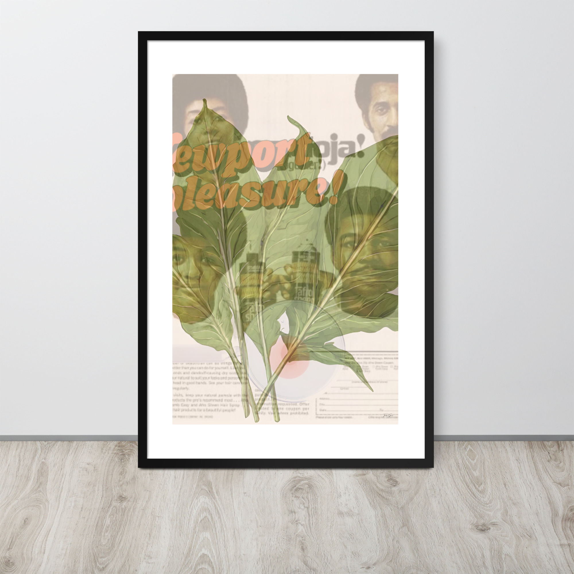 Framed poster -Making a Way Out of No Way