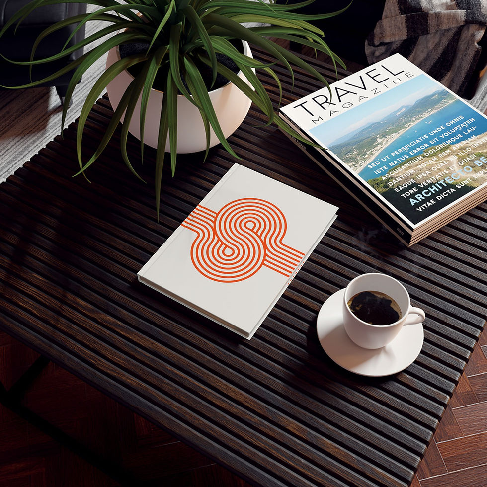 Thumbnail: Hard Backed Journal -The Orange Theory 