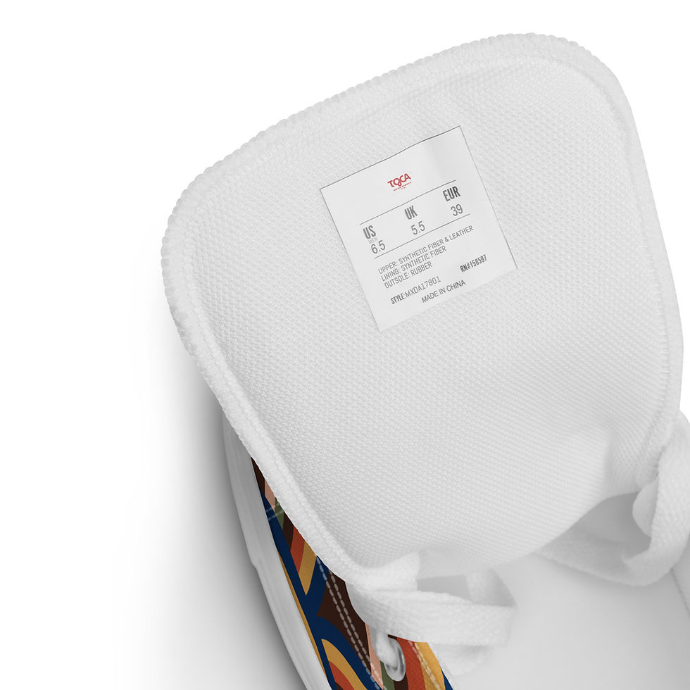 Thumbnail: Women’s high top canvas shoes -Kinetic #2