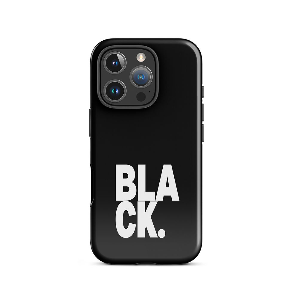 Thumbnail: Tough Case for iPhone® -Black.